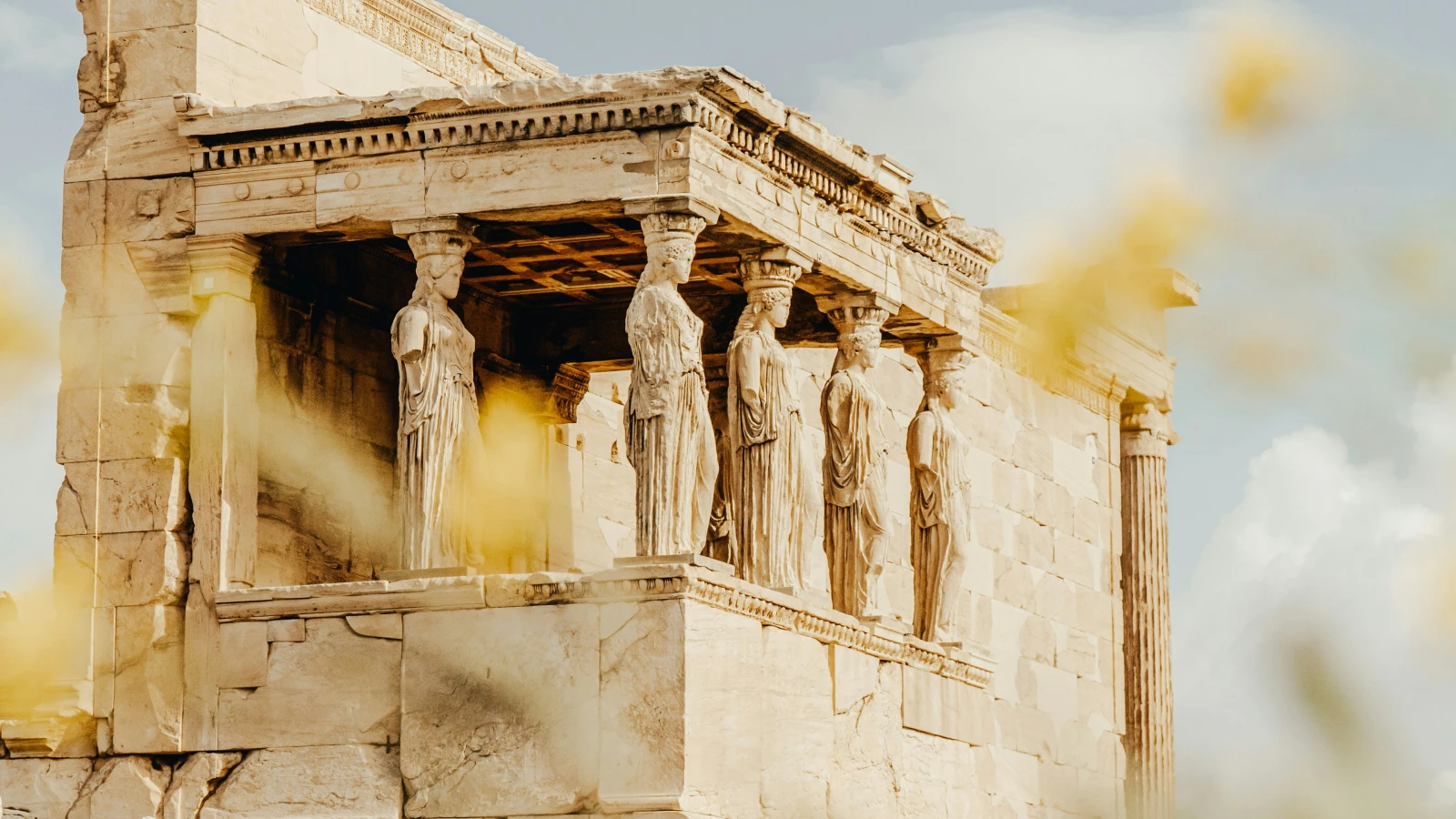 antike griechische Statuen im Akropolis Museum Athen